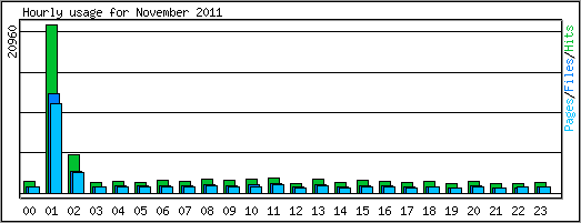 Hourly usage