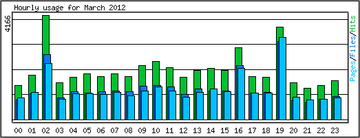 Hourly usage