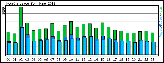 Hourly usage