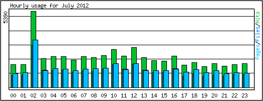 Hourly usage