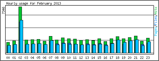 Hourly usage