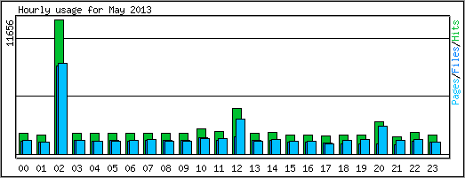 Hourly usage