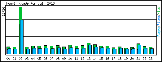 Hourly usage