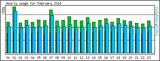 Hourly usage