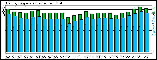 Hourly usage