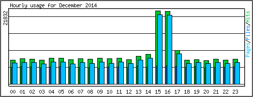 Hourly usage