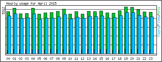 Hourly usage