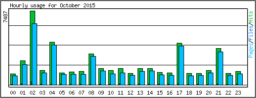 Hourly usage