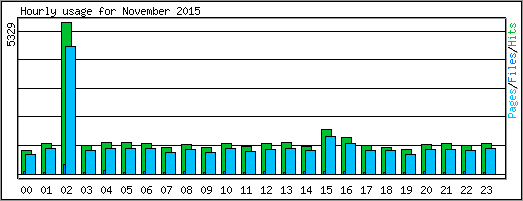 Hourly usage