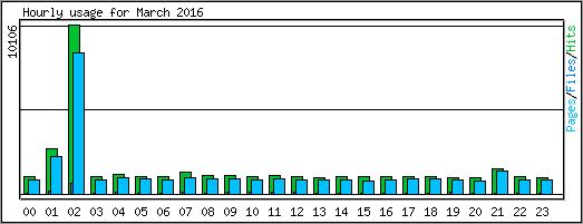 Hourly usage