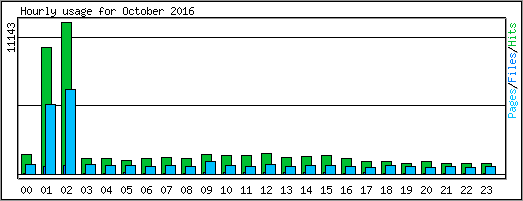 Hourly usage