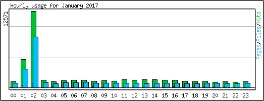 Hourly usage