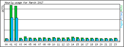 Hourly usage