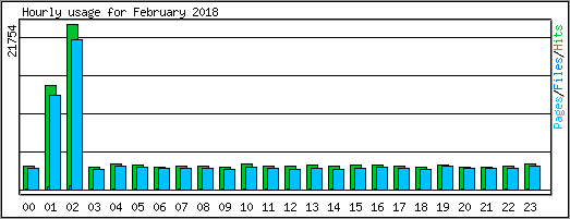 Hourly usage