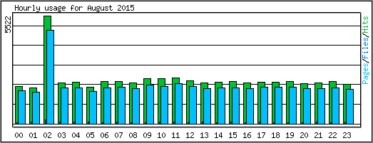 Hourly usage